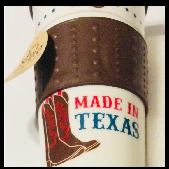 Set Of 2 Reusable To Go Cups 16 oz. Made In Texas Boots - Picture 2 of 3